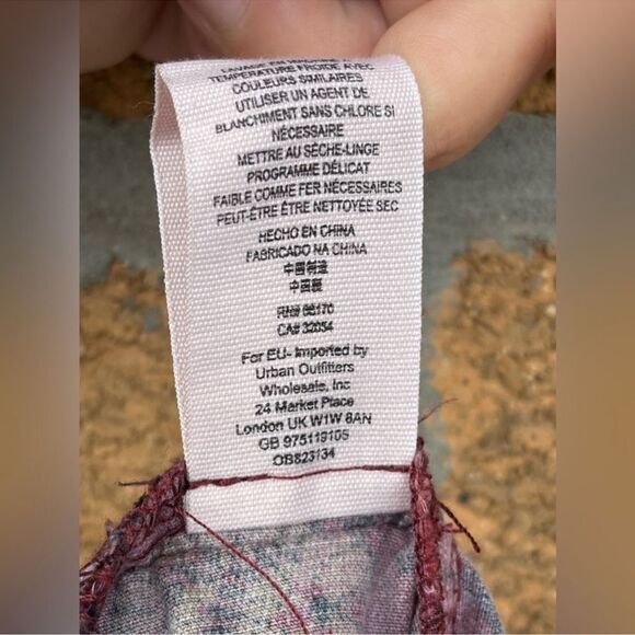 Free people Tailored Crop Cord Flares size 6 - Picture 7 of 8